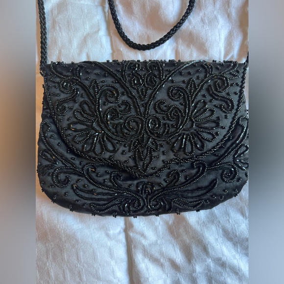 Black clutch purse - Picture 1 of 5